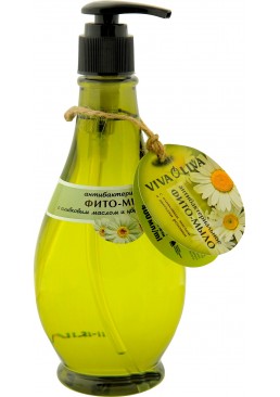 Антибактеріальне фіто-мило Viva Oliva з оливковою олією і квітками ромашки, 400 мл